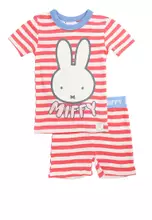 Lcn Mif Coral Red Stripe/Miffy Face