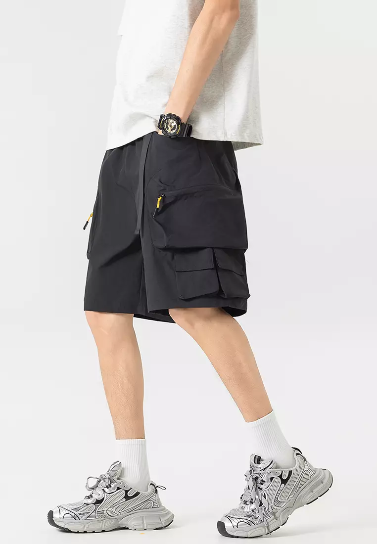 Multi-Pocket Functional Cargo Shorts GJL-B7010