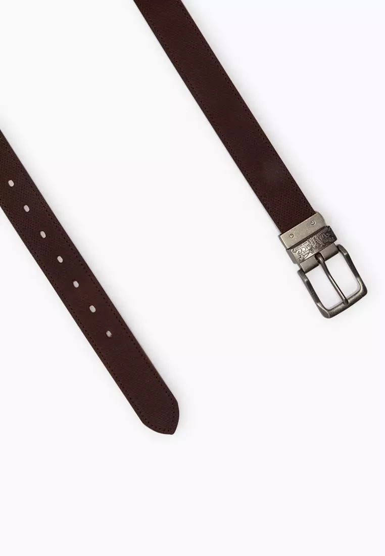 Reversible Leather Belt Men 37456-0145