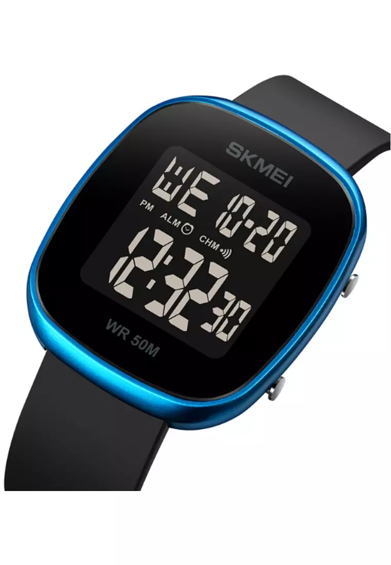 Jam Tangan Digital Pria Waterproof Many Function Strap Tali Material Silicone BY98 ORIGINAL