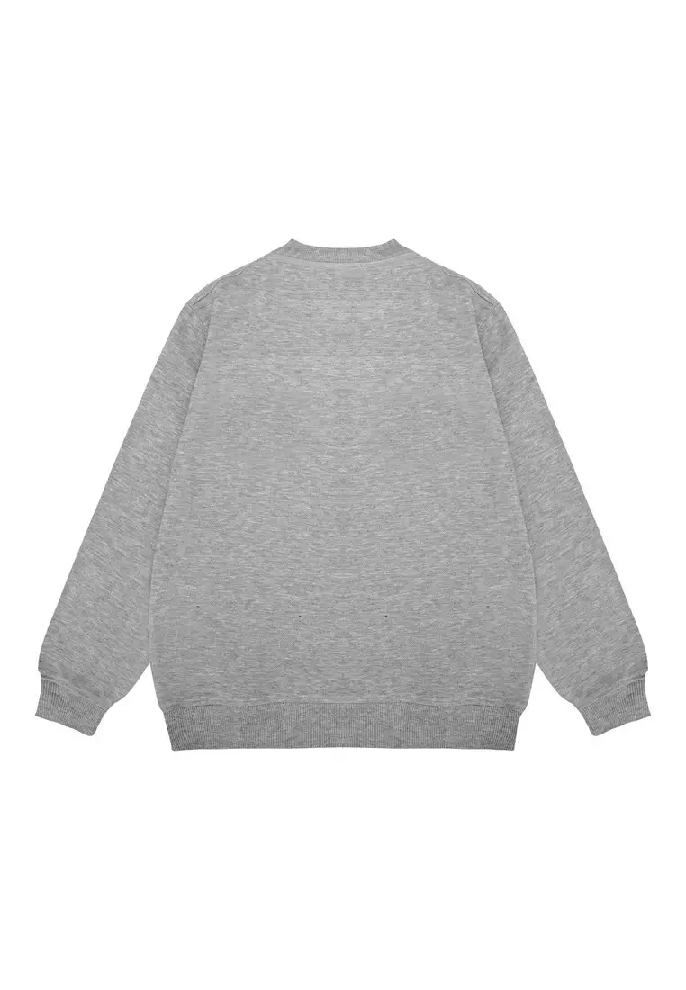 3Second Men's Jacket Crewneck Sweatshirt Regular Fit Fleece 3SCO On The Box OL-C020425