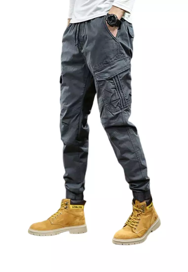 休閒修腿束腳褲 GJL8650