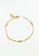 Arthesdam Jewellery gold Arthesdam Jewellery 916 Gold Swirly Twists with Heart Charm Bracelet - 18cm 35634AC1FC9FDAGS_1