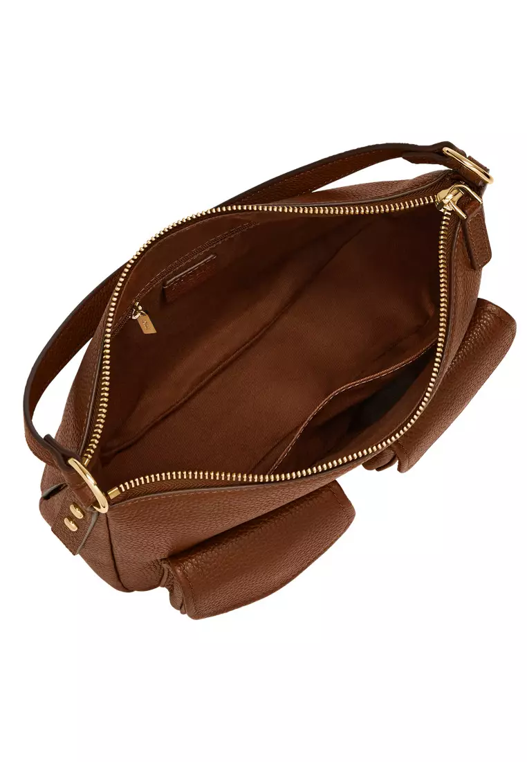 Jolie Leather Cargo Crossbody Bag ZB11160200