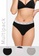 French Connection black Fcuk 3 Pack Thongs 10F43USF740890GS_1