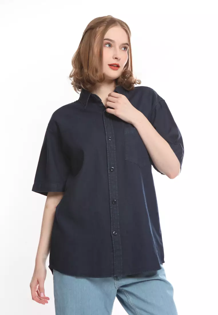 Kemeja Denim S/S 282302