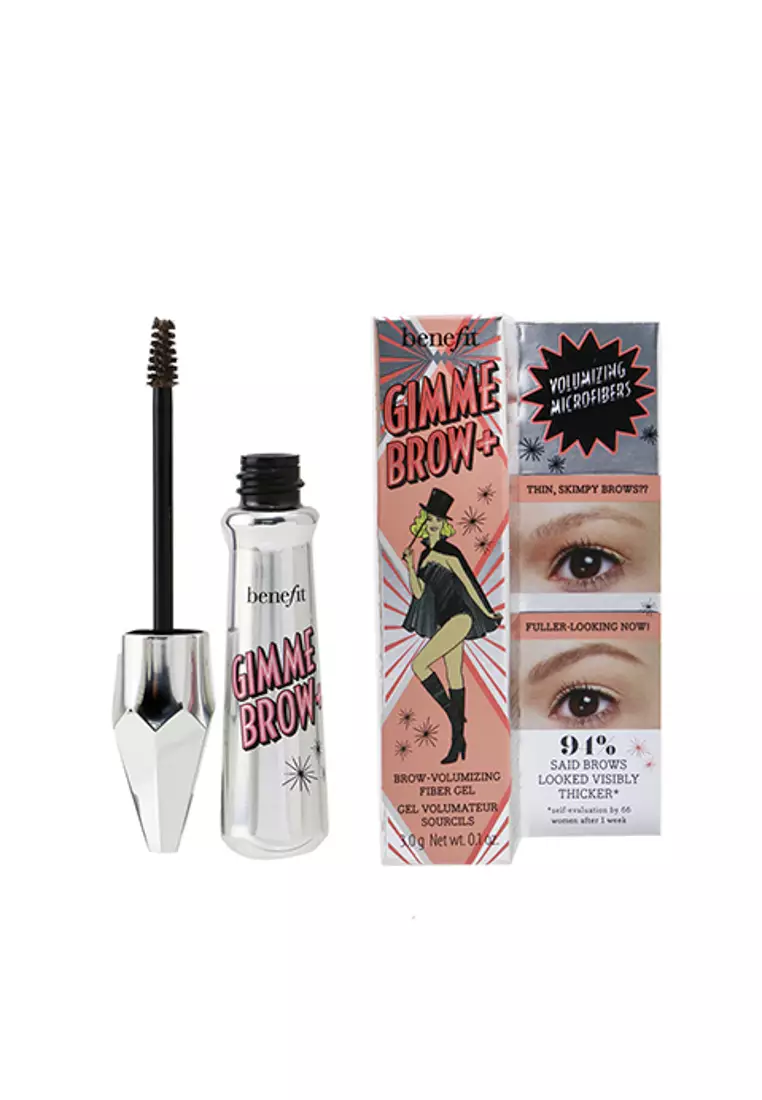 BENEFIT - Gimme Brow+ Volumizing Fiber Gel - #3 (Neutral Light Brown) 3g/0.1oz