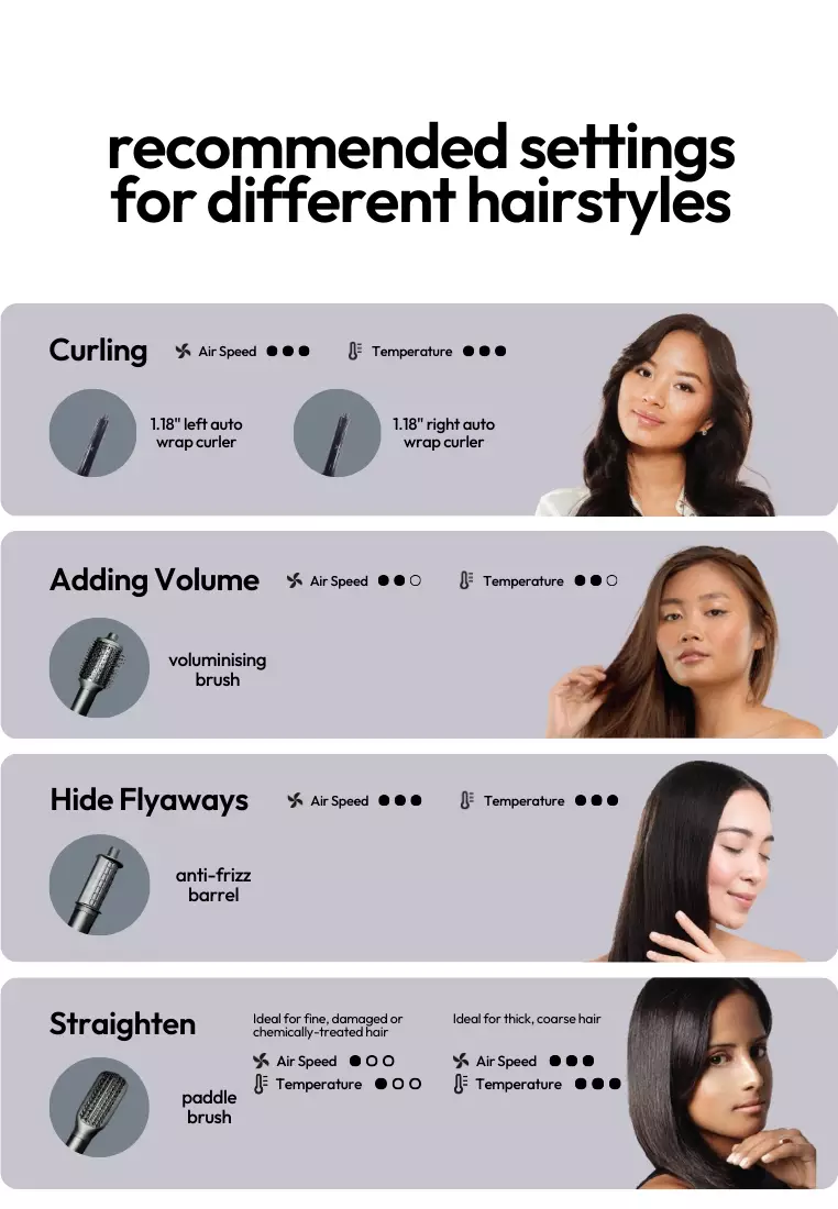 Airflex 6-In-1 Straightener and Curler / Multi-styler and Dryer