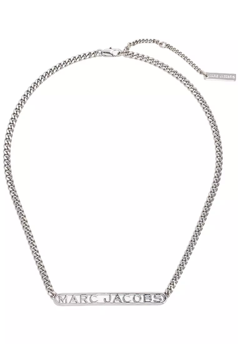 Monogram Chain Necklace in Silver J305M03FA22
