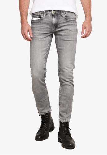 Buy Pepe Jeans Hatch Slim Fit Low Waist Jeans Online Zalora Singapore