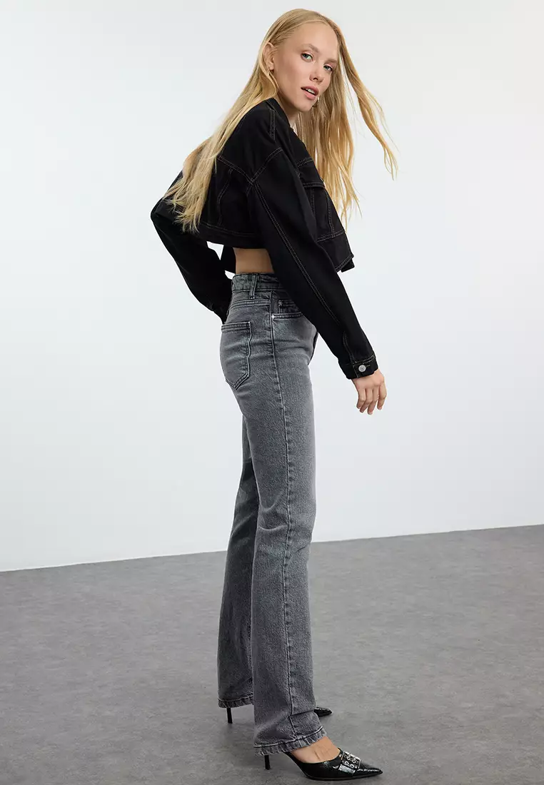 High Waist Flare Jeans