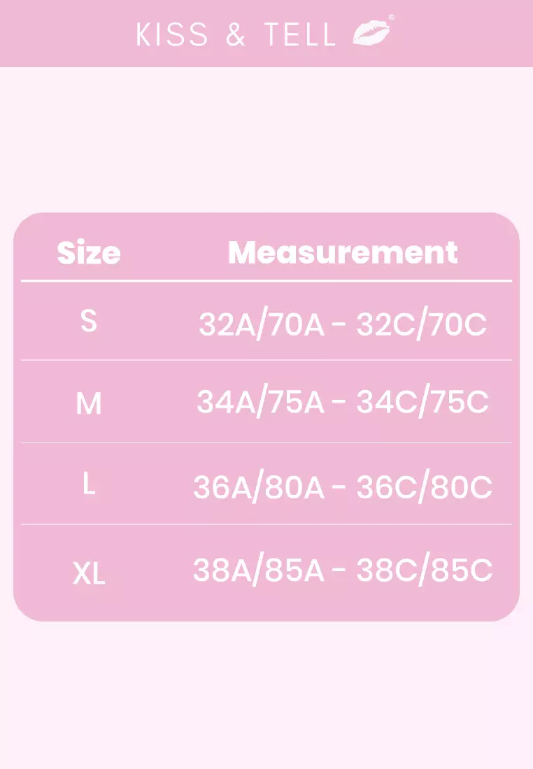 Premium Miley Double Push Up Bra in Pink