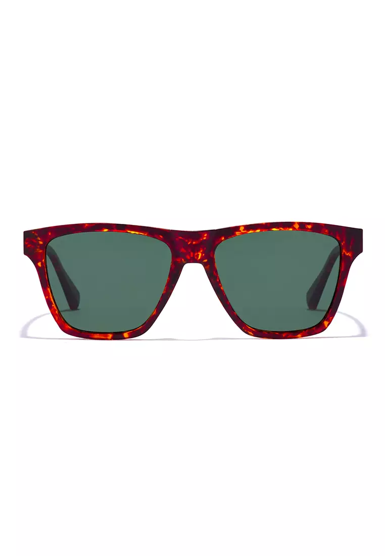 HAWKERS One Ls Rodeo Polarized Carey Green Sunglasses For Men And Women, Unisex. Official Product Designed In Spain