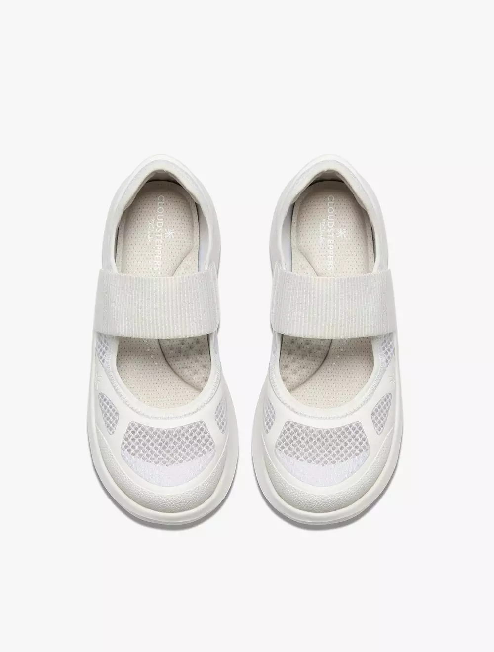 Clarks Women's Solevana Strap - White