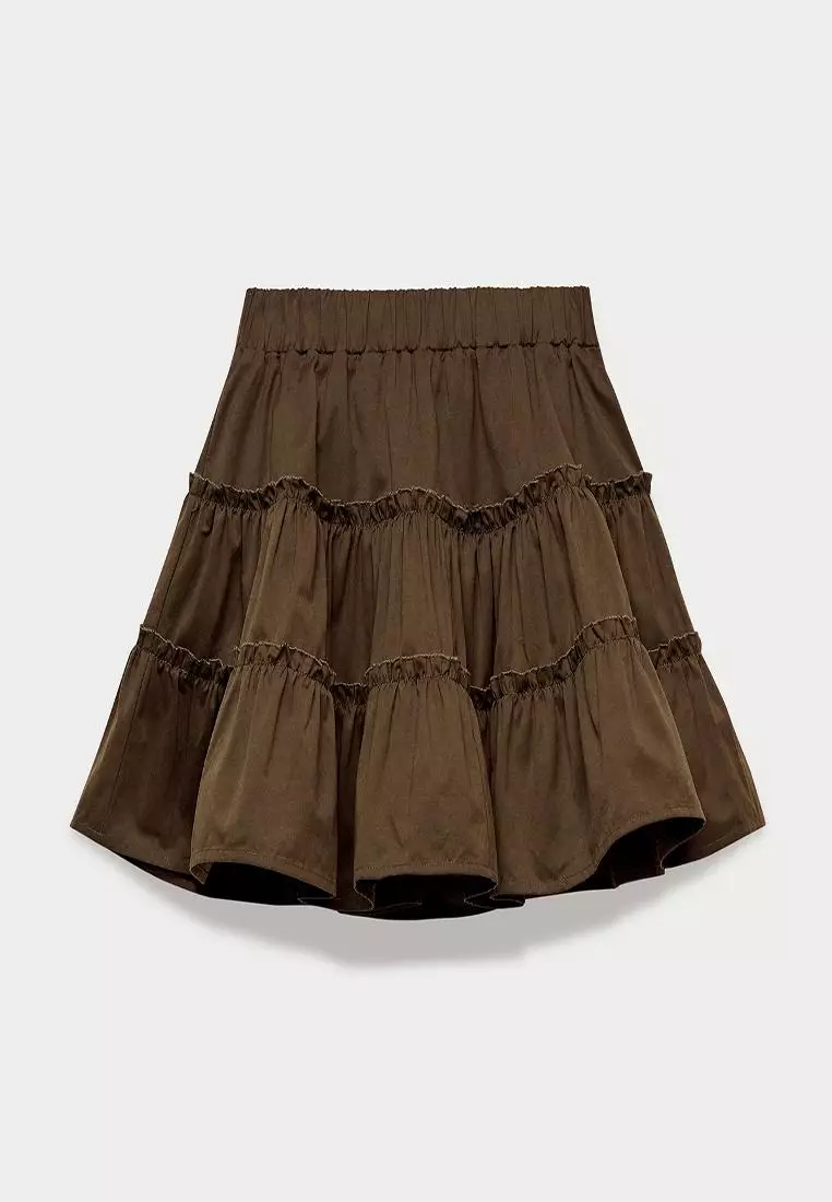 Tiered Ruffle Skirt