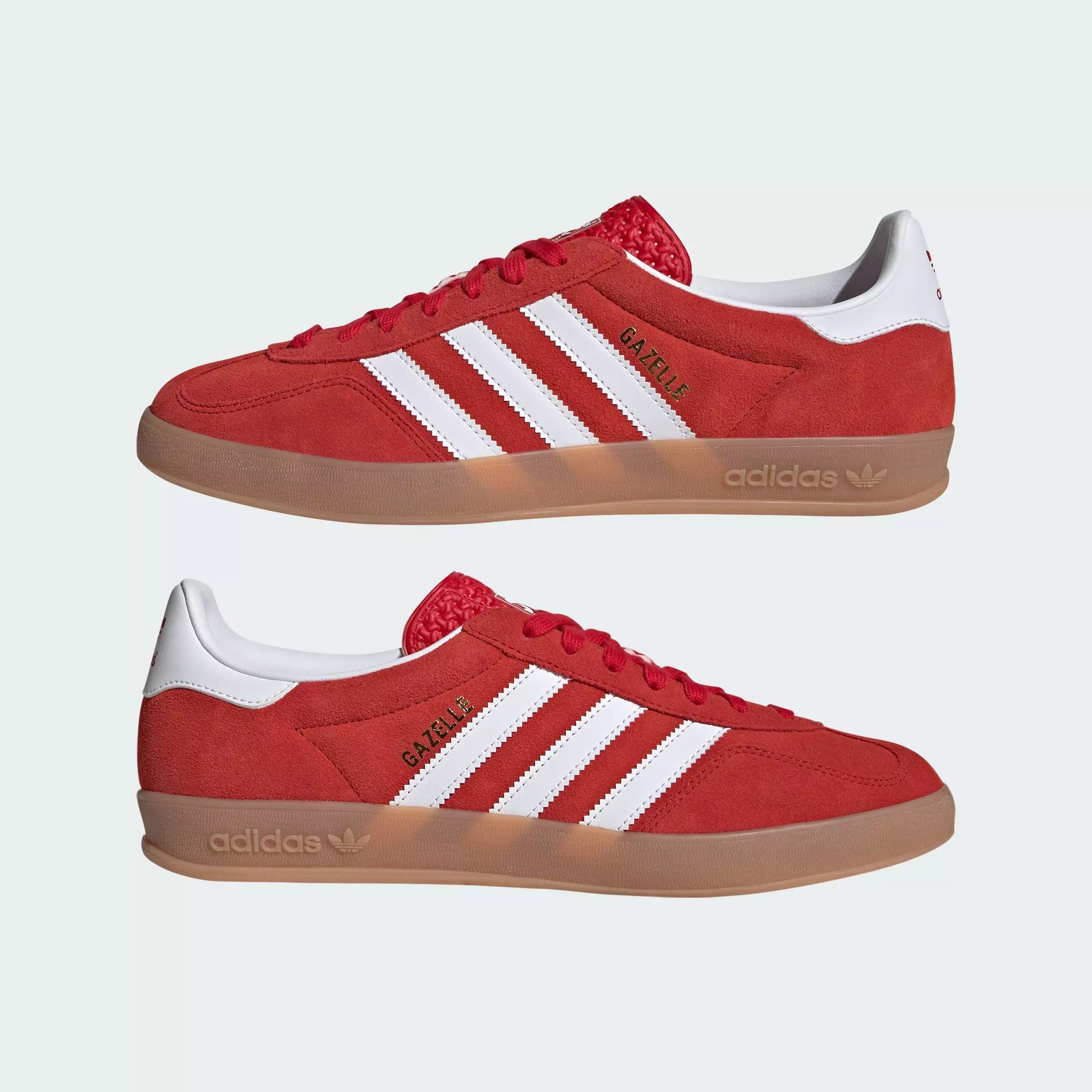 Lifestyle Gazelle Indoor Shoes Unisex Red JI2063