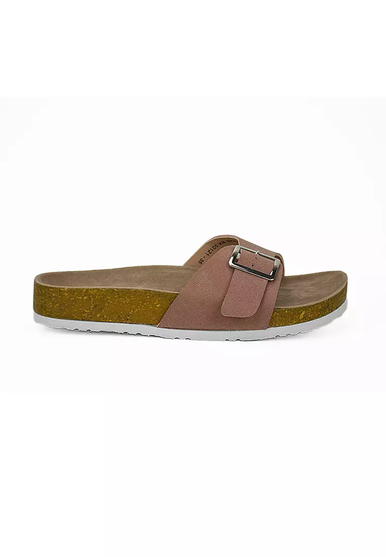 Discount on Cardam's Lifestyle  shoes - SKU: Eclb Wa 00121 Light Pink Flat Sandals