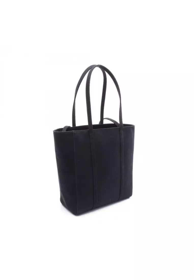 Pre-Loved BALENCIAGA EVERYDAY TOTE XS Everyday tote Handbag tote bag canvas black 2WAY