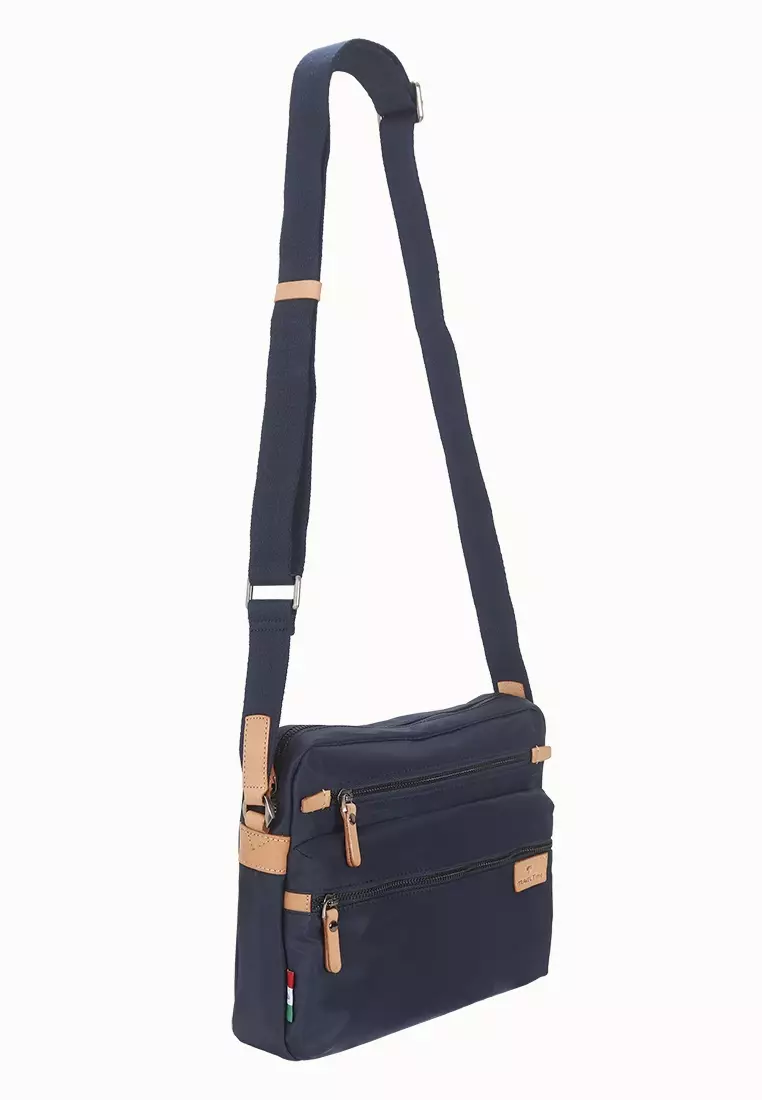 Travel Time Shoulder Bag 606-710462023 Blue