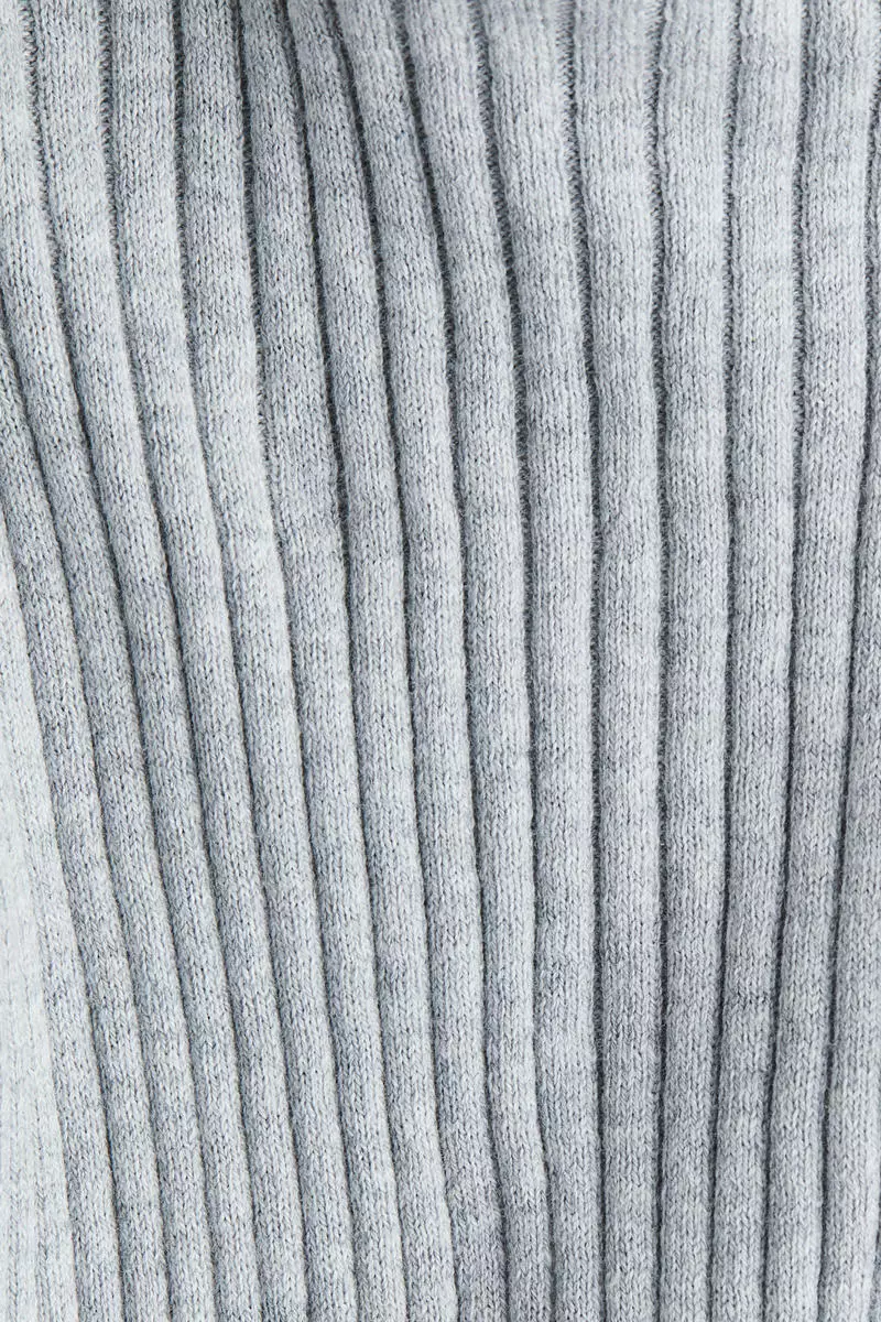 2-piece rib-knit cotton set