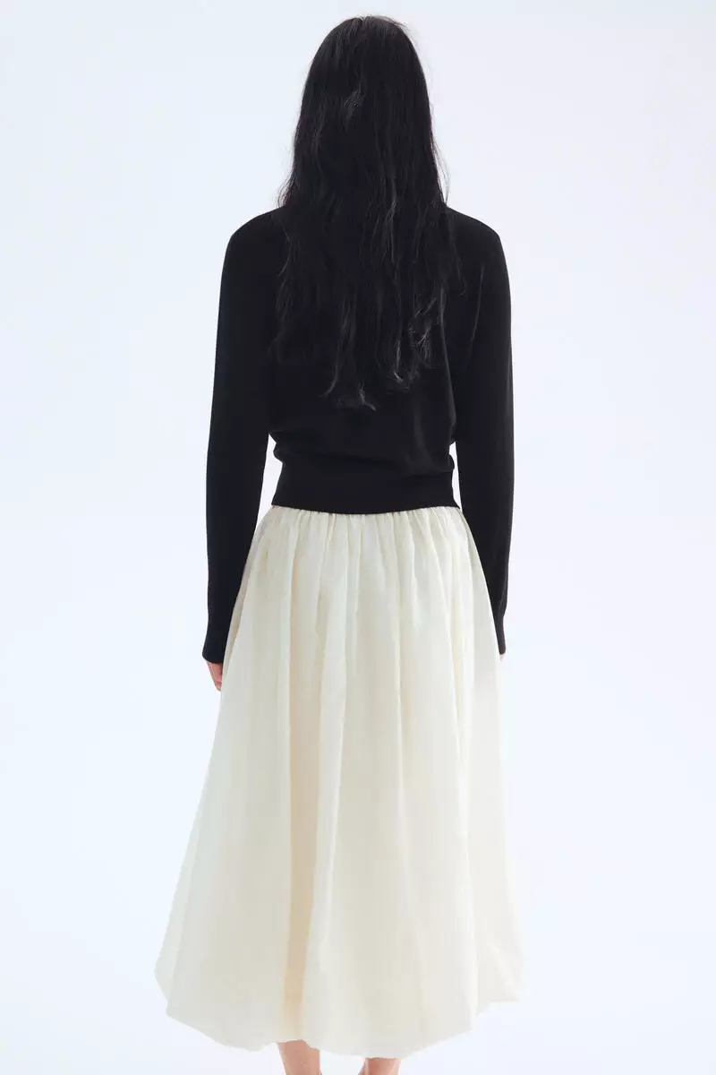 Fine-knit cardigan