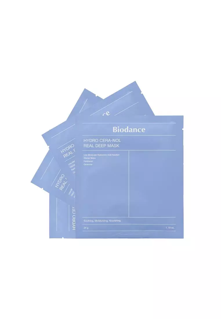 BIODANCE Hydro Cera-nol Real Deep Mask 4piece