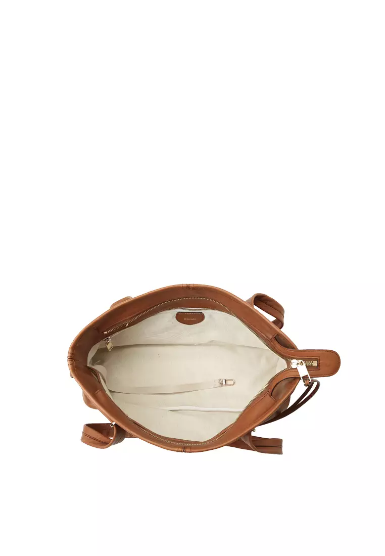 Empiricism Baguette 單肩袋 - 焦糖