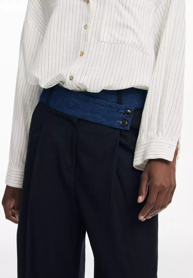 Desigual Woman Tailored combined trousers.