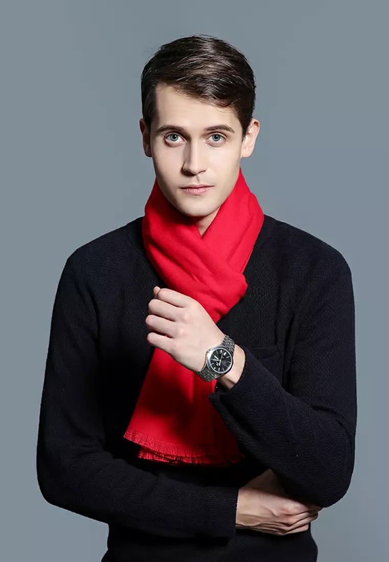 Buy HAPPY FRIDAYS Fringed Essential Scarves MS01 15 2024 Online