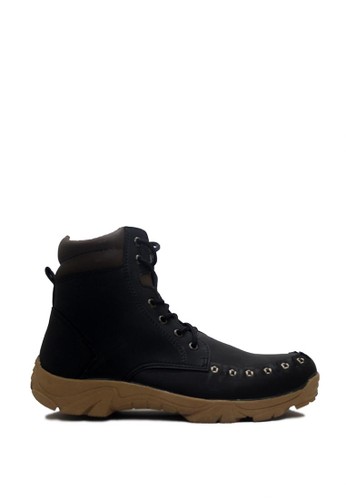 D-Island black D-Island Shoes Boots Style Mens Leather Black DI594SH0VOGCID_1