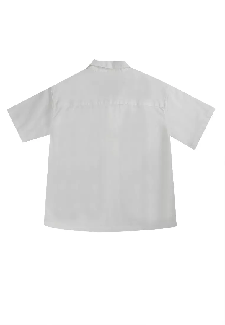 Kids Linen-Cotton Relaxed Vacay Shirt