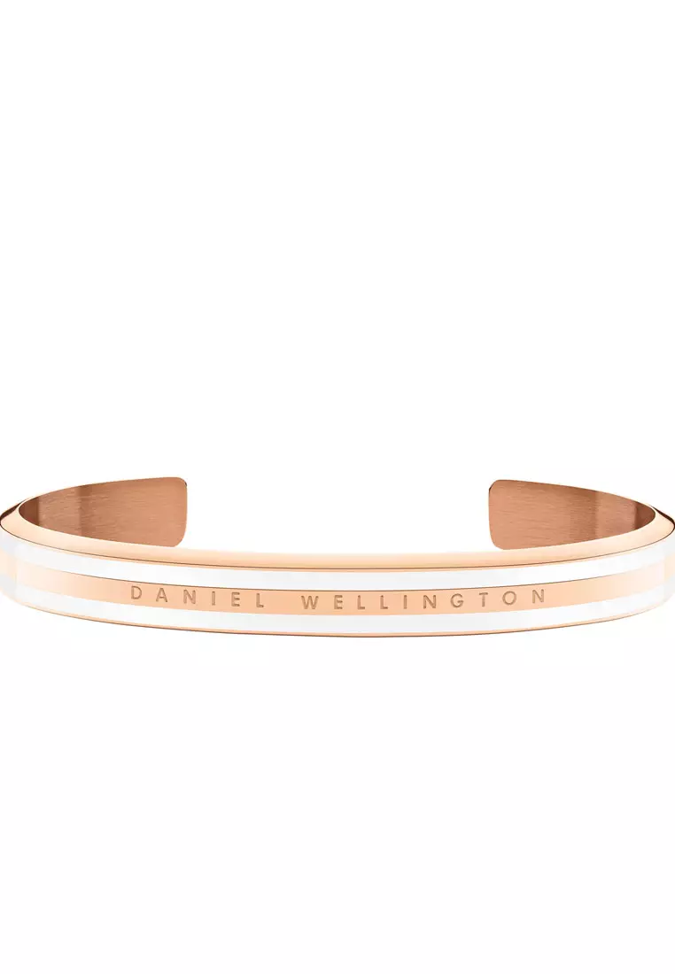 Buy Daniel Wellington Emalie Slim Bracelet Satin White Small DW