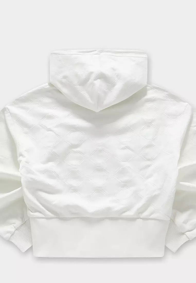 White hooded sweater discount women's