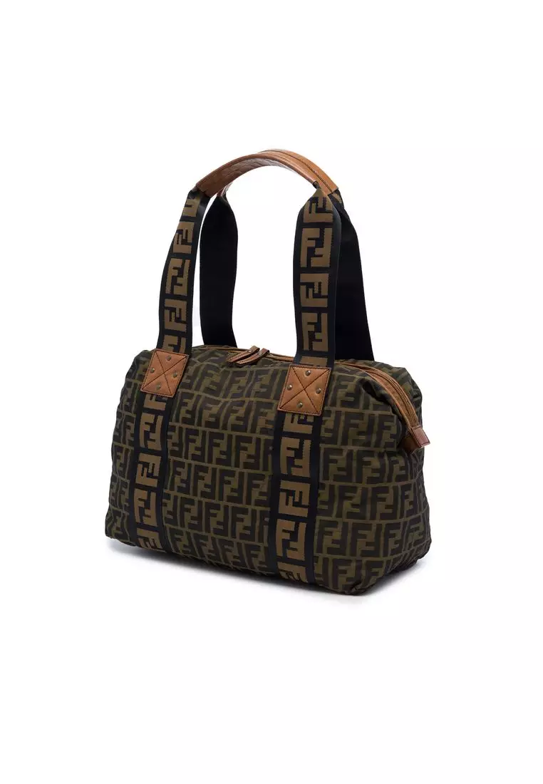 Pre-Loved Fendi Zucca Canvas Tote