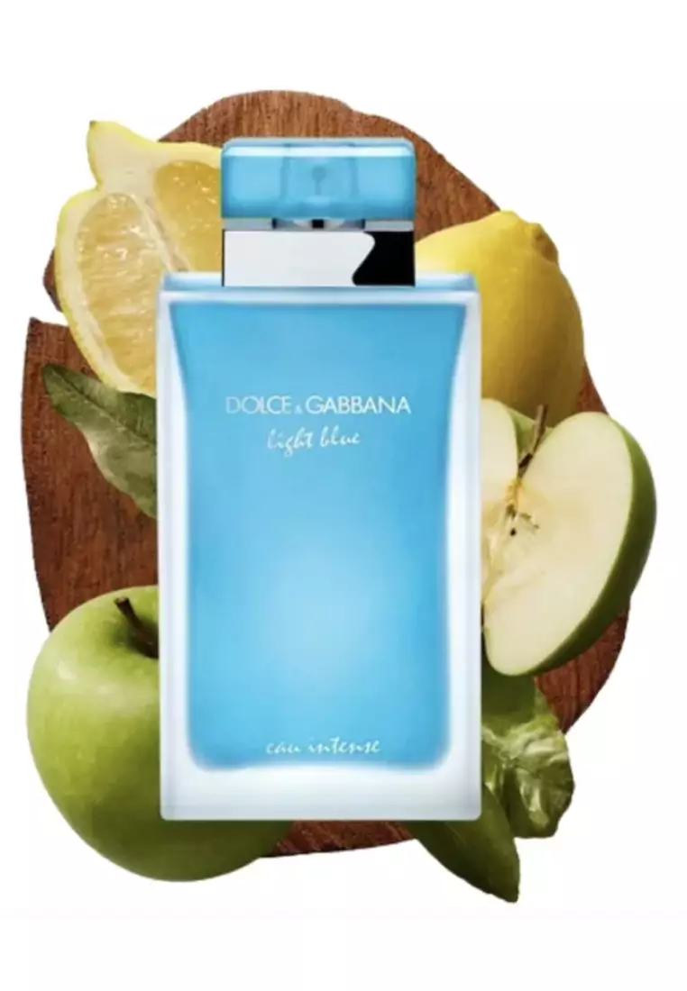 Light blue intense eau de parfum top