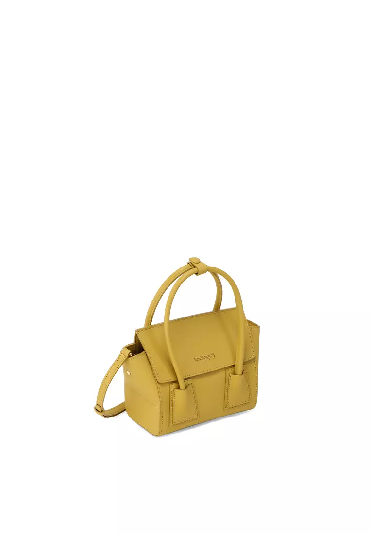UNNI Mini Top Handle Bag - Mustard