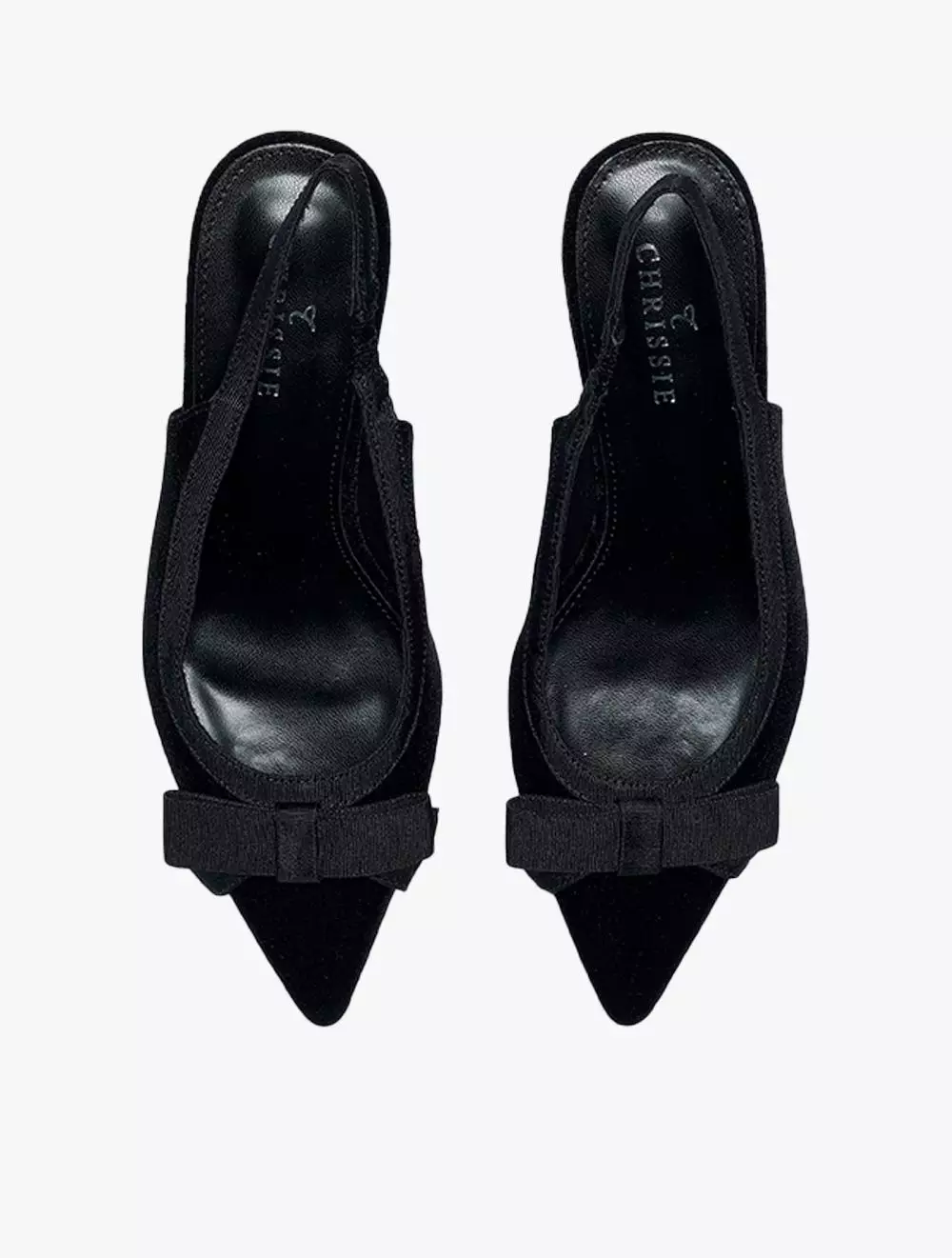Payless Chrissie Womens Lilie Slingback Heels - Black_04