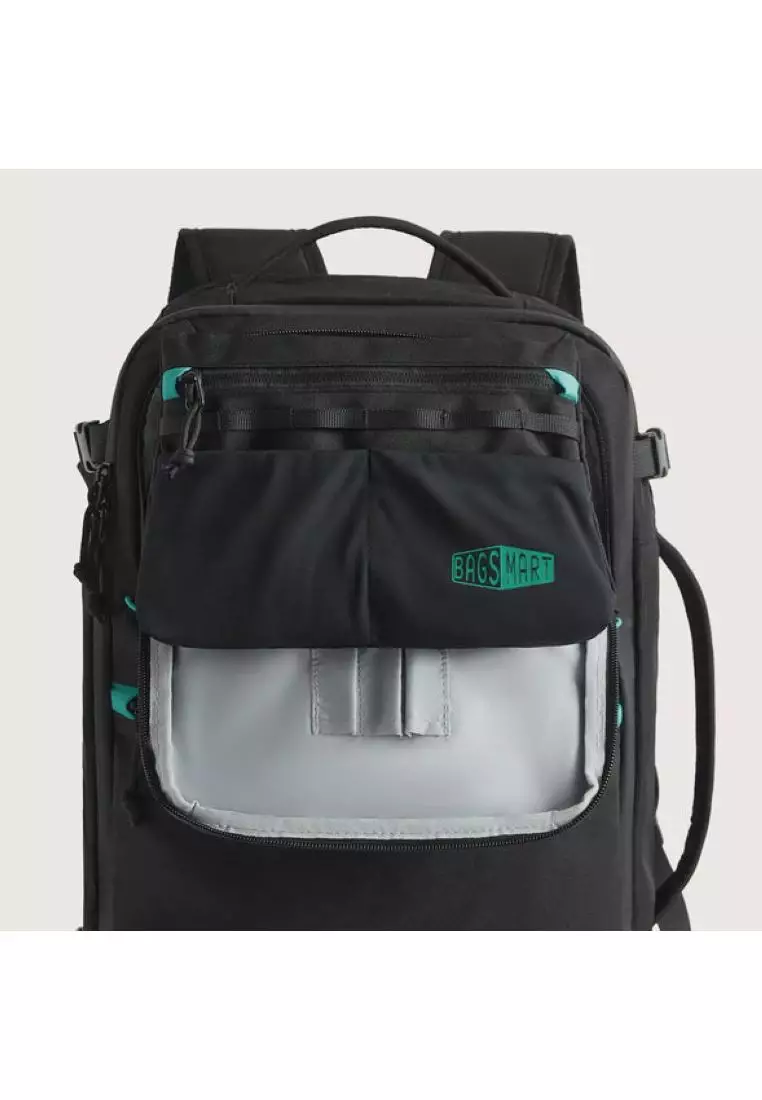 Bagsmart Faro Carry On Travel Backpack Set 29L (Black)