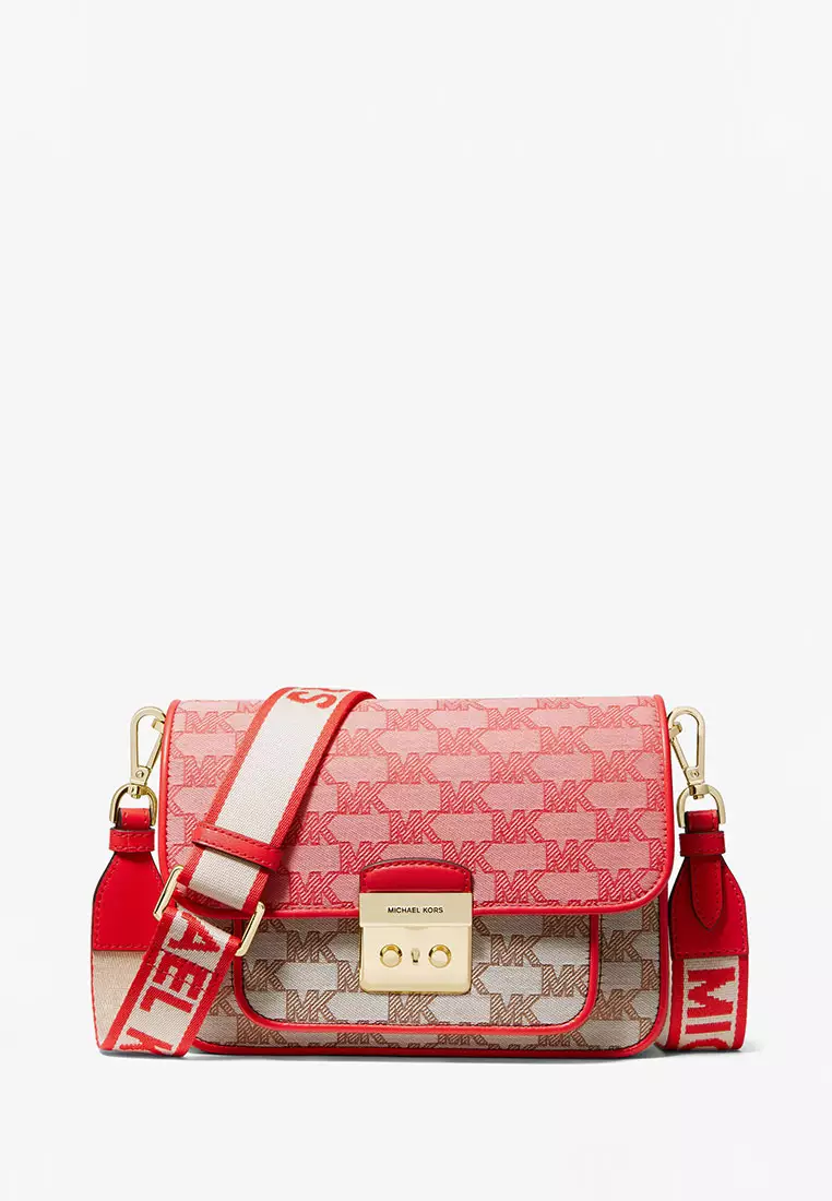 Michael kors sloan editor red shop