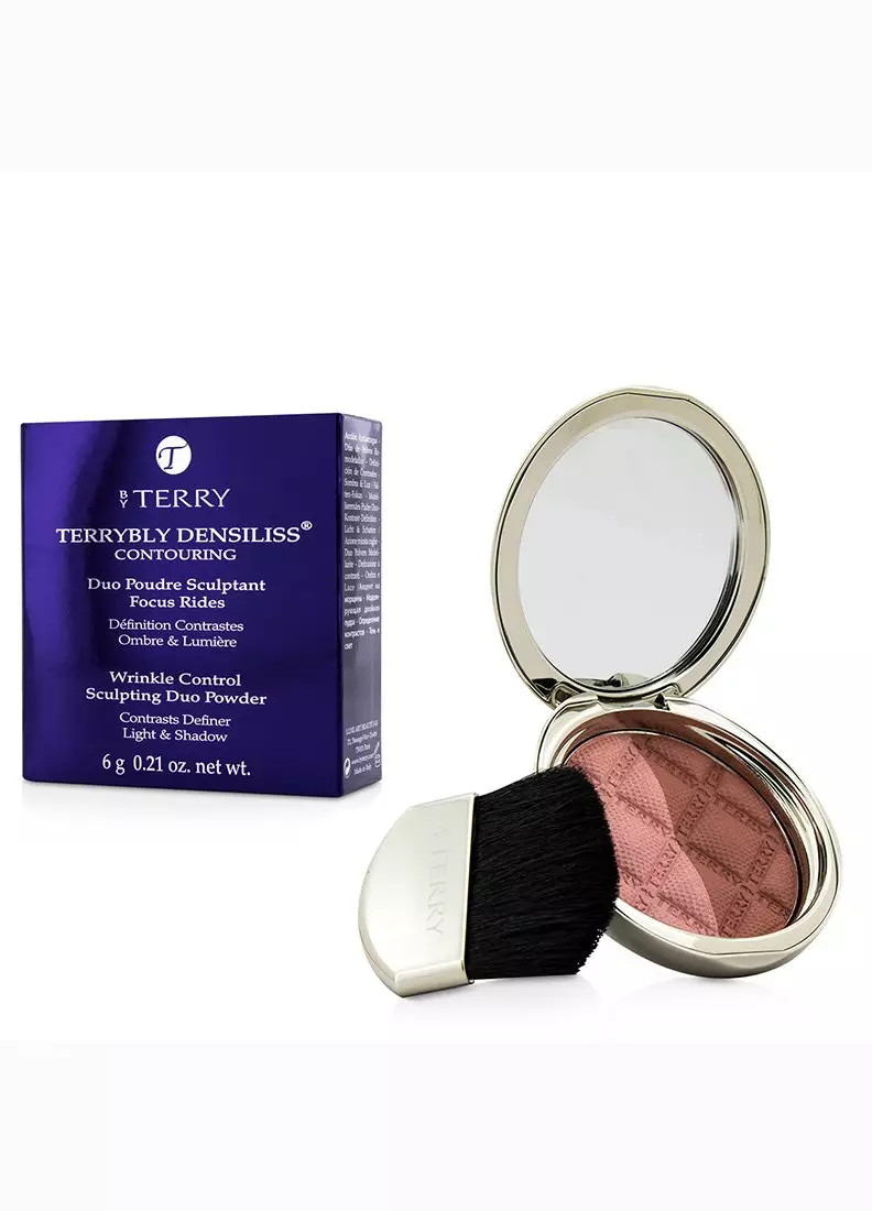 By Terry - Terrybly Densiliss Blush Contouring Duo Powder - # 300 Peachy Sculpt 6g/0.21oz
