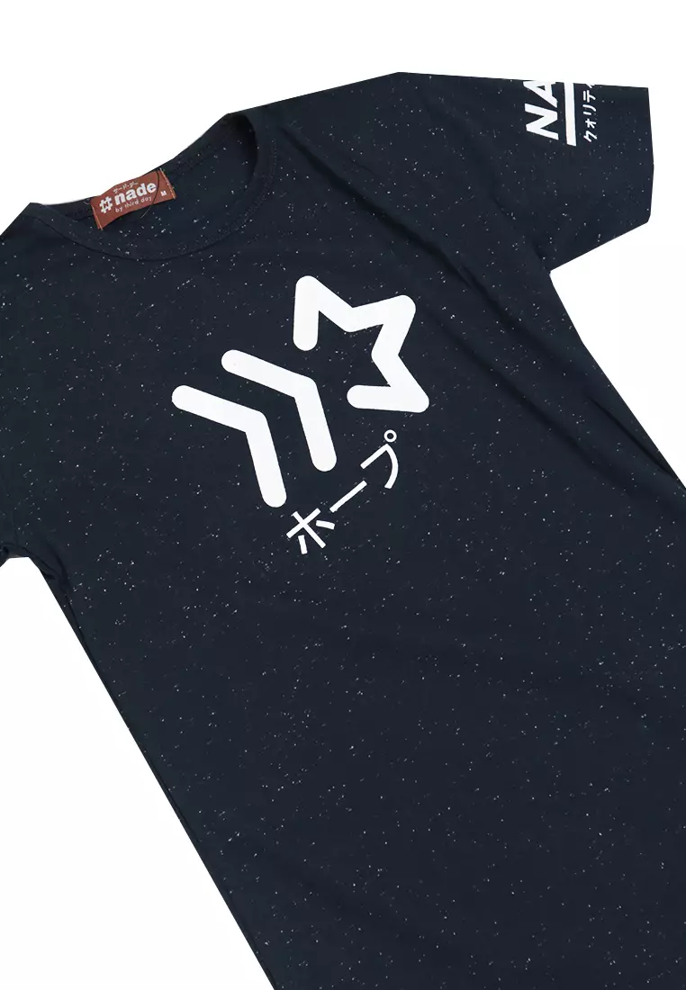 Nade FT014W s/s Kaos Wanita Lds Nade star Jpn nv nap