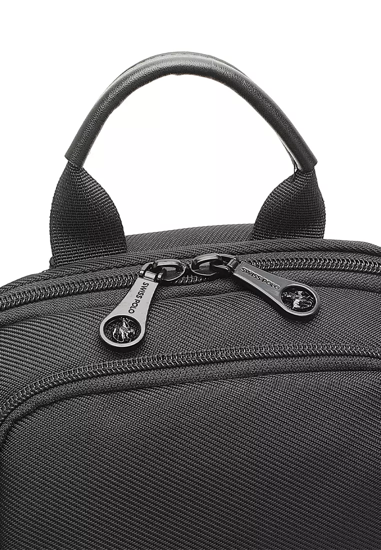 Men's Waist Bag / Belt Bag / Chest Bag - Black