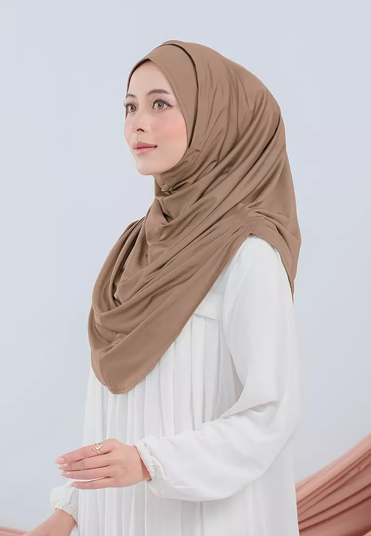 HIJAB INSTAN VALEEQA - BROWN