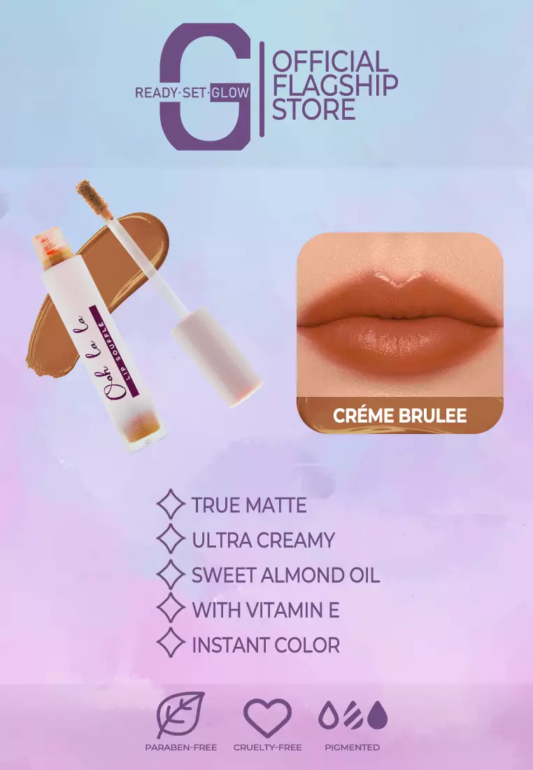 Discount on Ready Set Glow  shoes - SKU: Ready Set Glow Lip Souffle In Creme Brulee