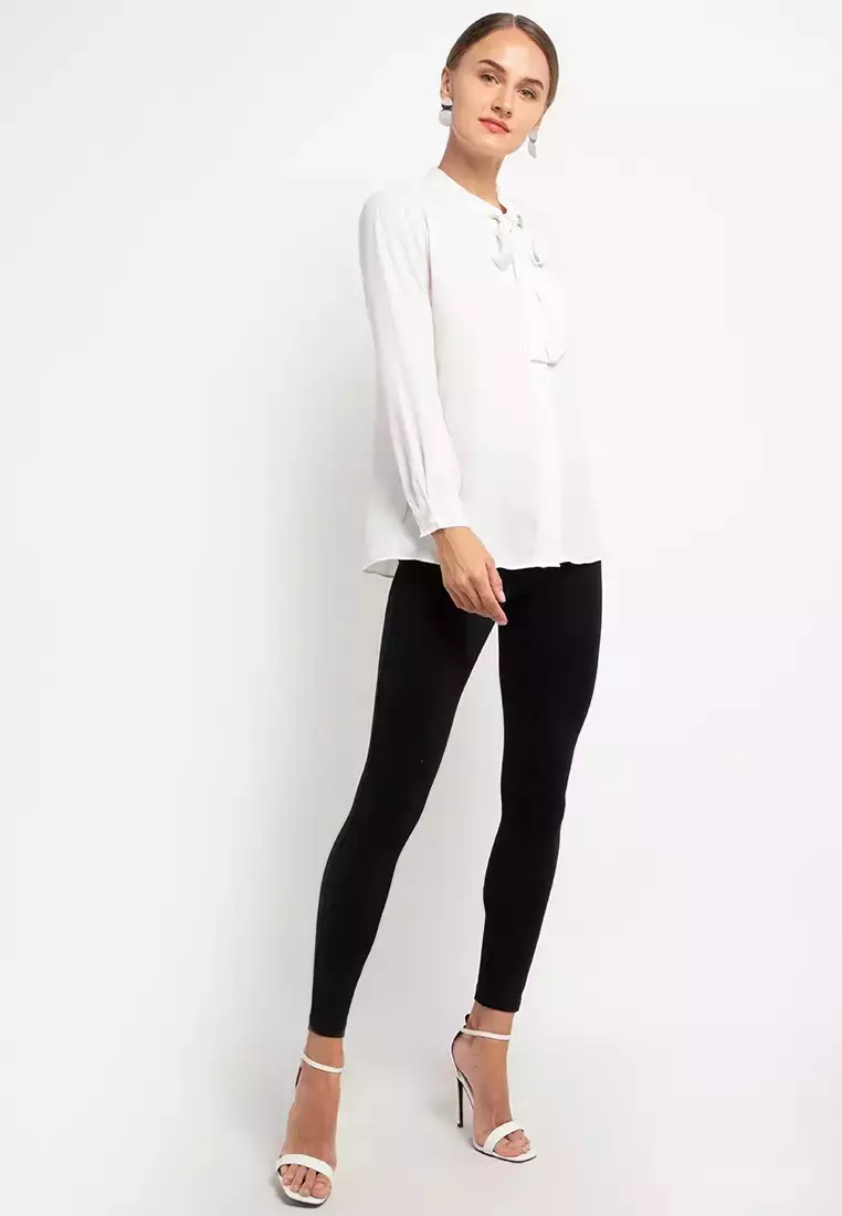 Chanira Siya Blouse-White