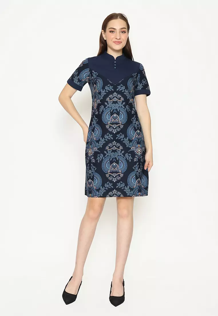 Hadinata Batik Wanita Dress Farida Faizal