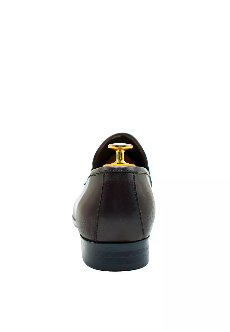 Arrecifes Blake Stitch Walnut Loafer