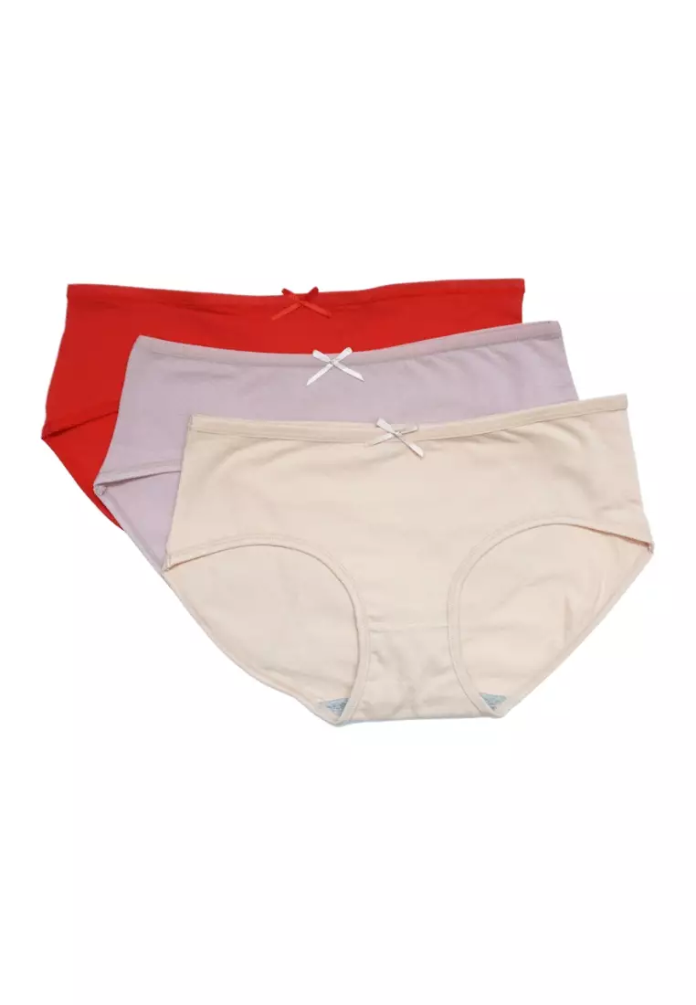 3-Pack Plus Size Thong Panties