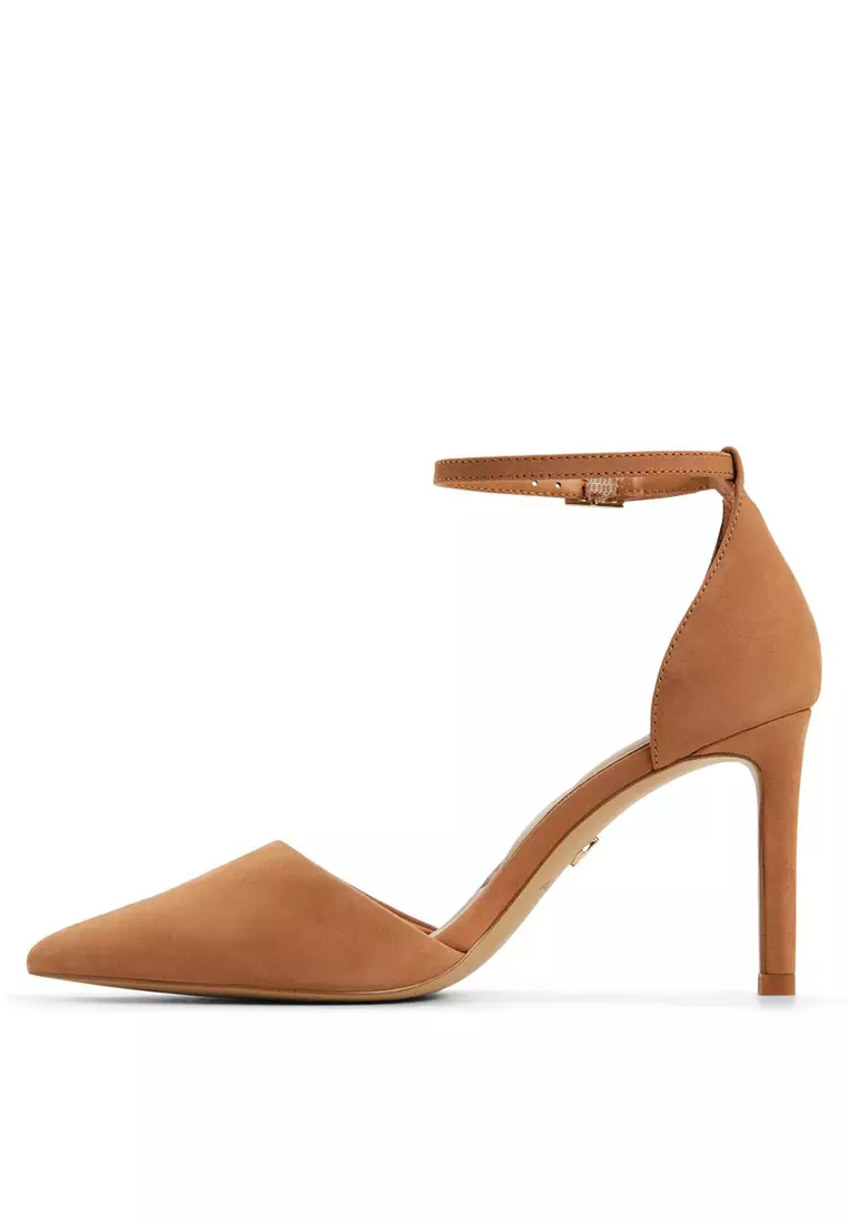 Jenine Ankle Strap Pump Heels