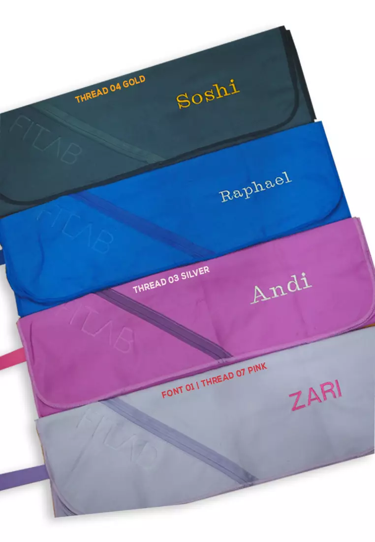 Buy Fitlab Towel Embroidery 2024 Online ZALORA Philippines